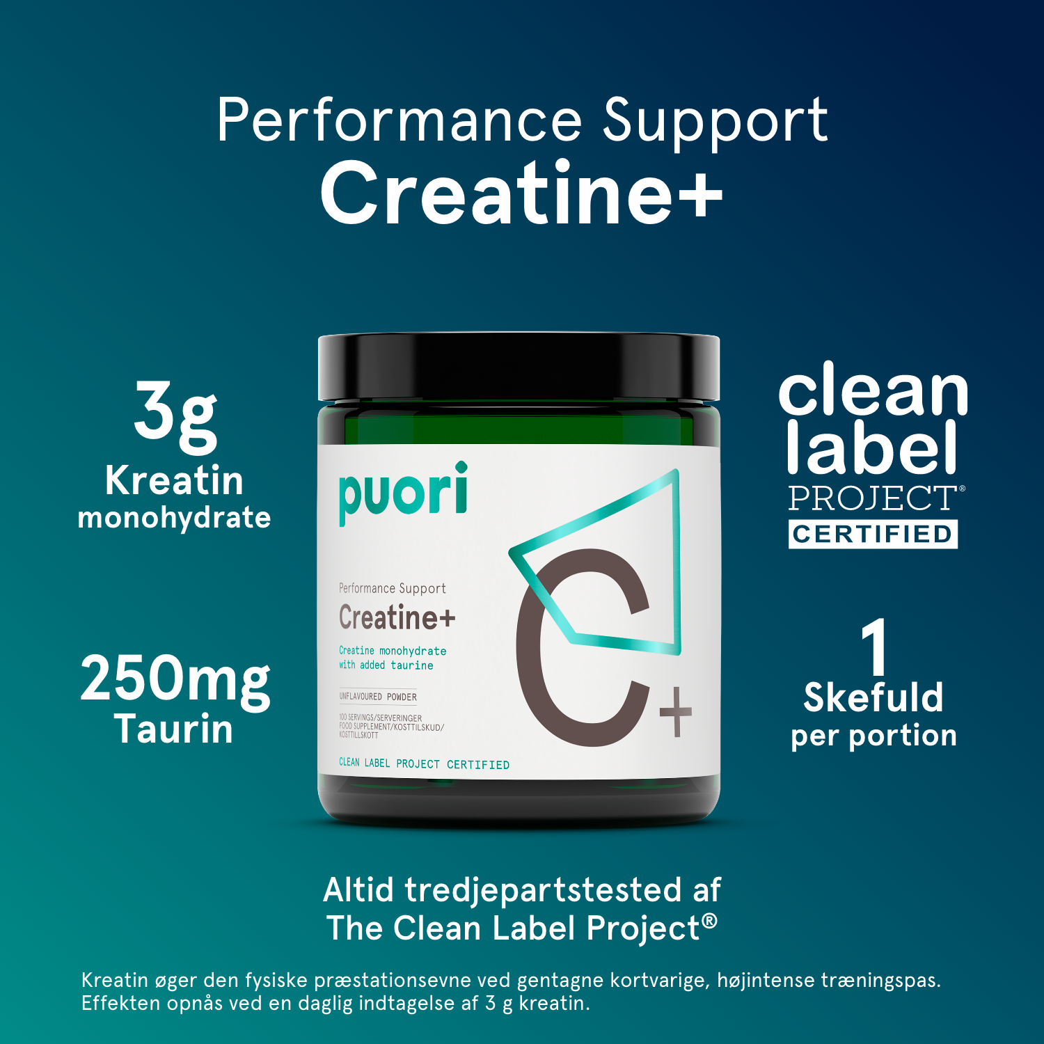 C+ - Creatine+ Performance Support